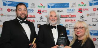 Newtown company wins People Development Award at Powys showcase