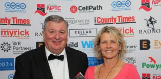 Natural skincare products entrepreneur wins Powys Sole Trader Award