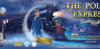 All aboard the POLAR EXPRESS™ Train Ride from Aberystwyth!