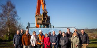 Council breaks ground on flagship housing development