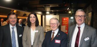 Action for Children welcomes new ambassador Alun Michael at Cardiff Castle reception