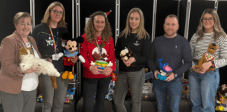 Caerphilly Council Employees Spread Christmas Cheer with ToyBox Project Volunteer Day