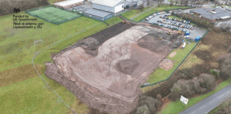 Work Underway for New 3G Pitch at St Cenydd Leisure Centre