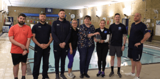 Caerphilly Sport and Leisure Services Wins Prestigious Health Impact Award at Swim Wales Annual Awards