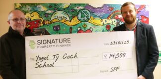 Signature announces Ysgol Ty Coch charity partnership