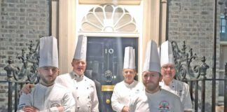 Chefs serve up a taste of Wales to VIPs at 10 Downing Street reception