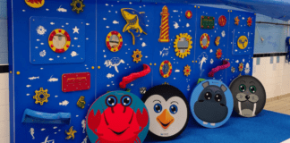 New Water Activity Wall and Infant Slide Installed at Risca Leisure Centre