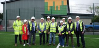 New sports facility nears completion