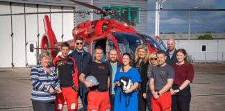 Local Housebuilder Raises Over £59,000 For Wales Air Ambulance