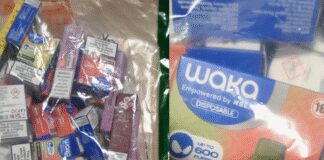 Illegal vapes seized after business failed to request ID from Police Youth Volunteer