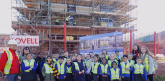 Newport School Children Learn All About Construction With Developer Lovell
