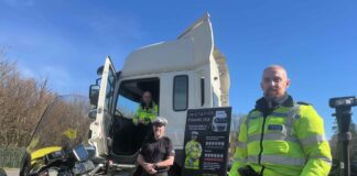 Police catch a cab to put brakes on 63 careless drivers