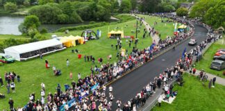 Ramsey Launches Record-Breaking Caerphilly 10k While Carrying King’s Baton