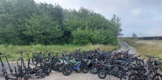 More illegal e-bikes and scooters seized and destroyed in police and council crackdown during ASB awareness week