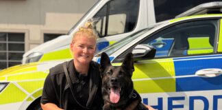 South Wales Police invests in enhanced body armour to protect police dogs