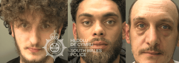 Aberdare trio jailed for drugs offences